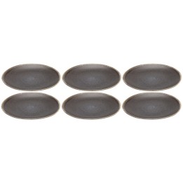Assiettes plates en grès - Valerio - Kare Design