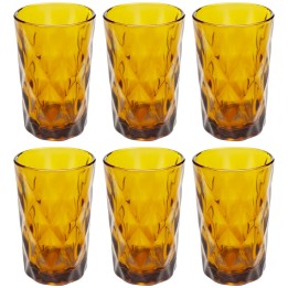 Verres hauts ambrés - Oriana - Kare Design