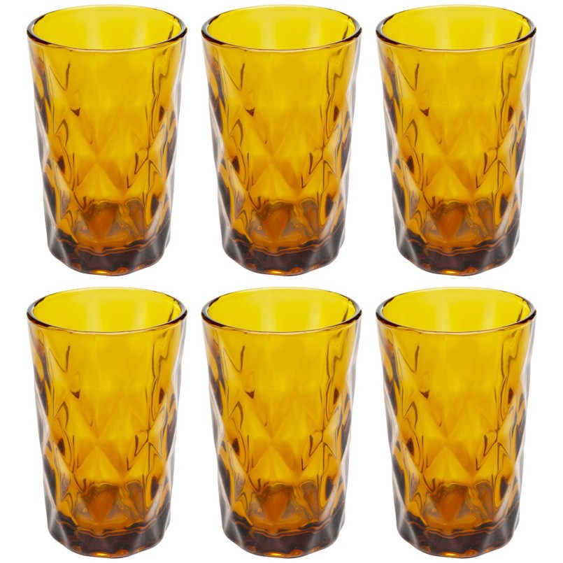 Verres hauts ambrés - Oriana - Kare Design