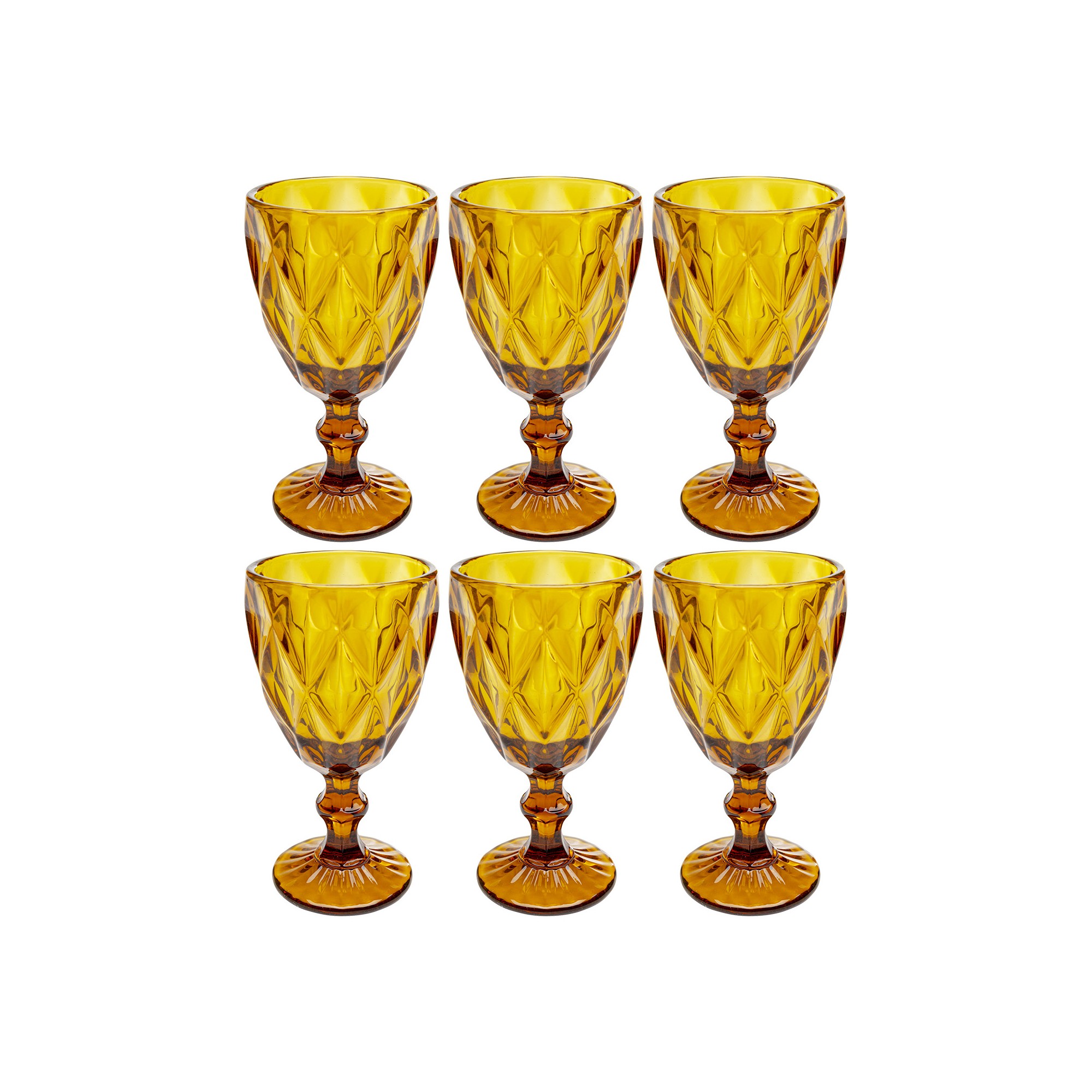 Wijnglazen Oriana (6/set) Kare Design