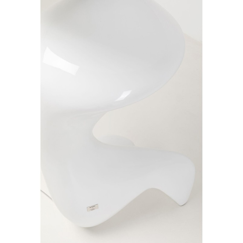 Lampadaire Flow Figure blanc 157cm