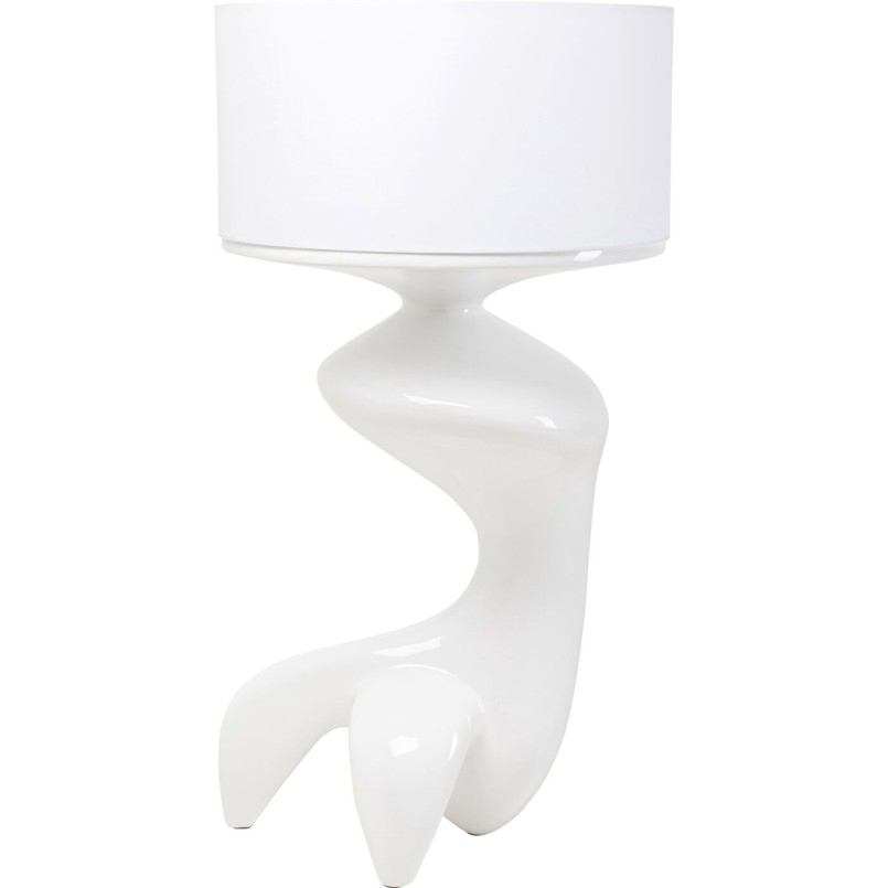Lampadaire Flow Figure blanc 157cm