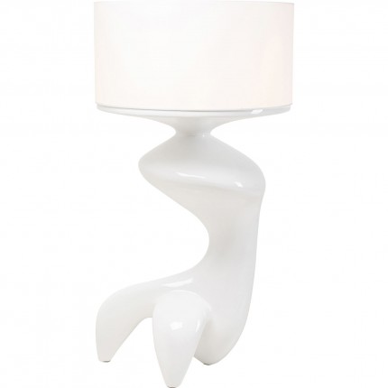 Vloerlamp Erosia 157cm wit Kare Design