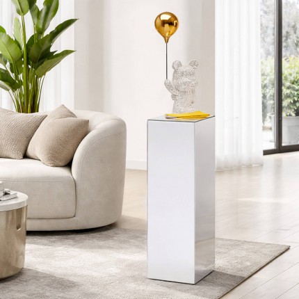 Side Table Luxury 110cm silver Kare Design