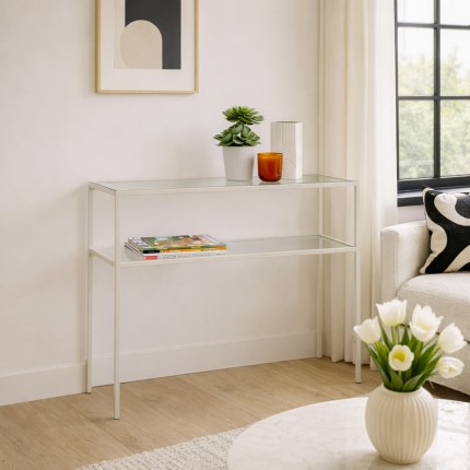 Console Loft 85x30cm beige Kare Design