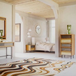 Carpet New Wave 300x200cm brown Kare Design