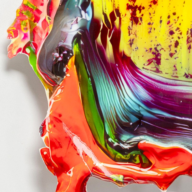 Tableau encadré multicolore - Art Page - Kare Design