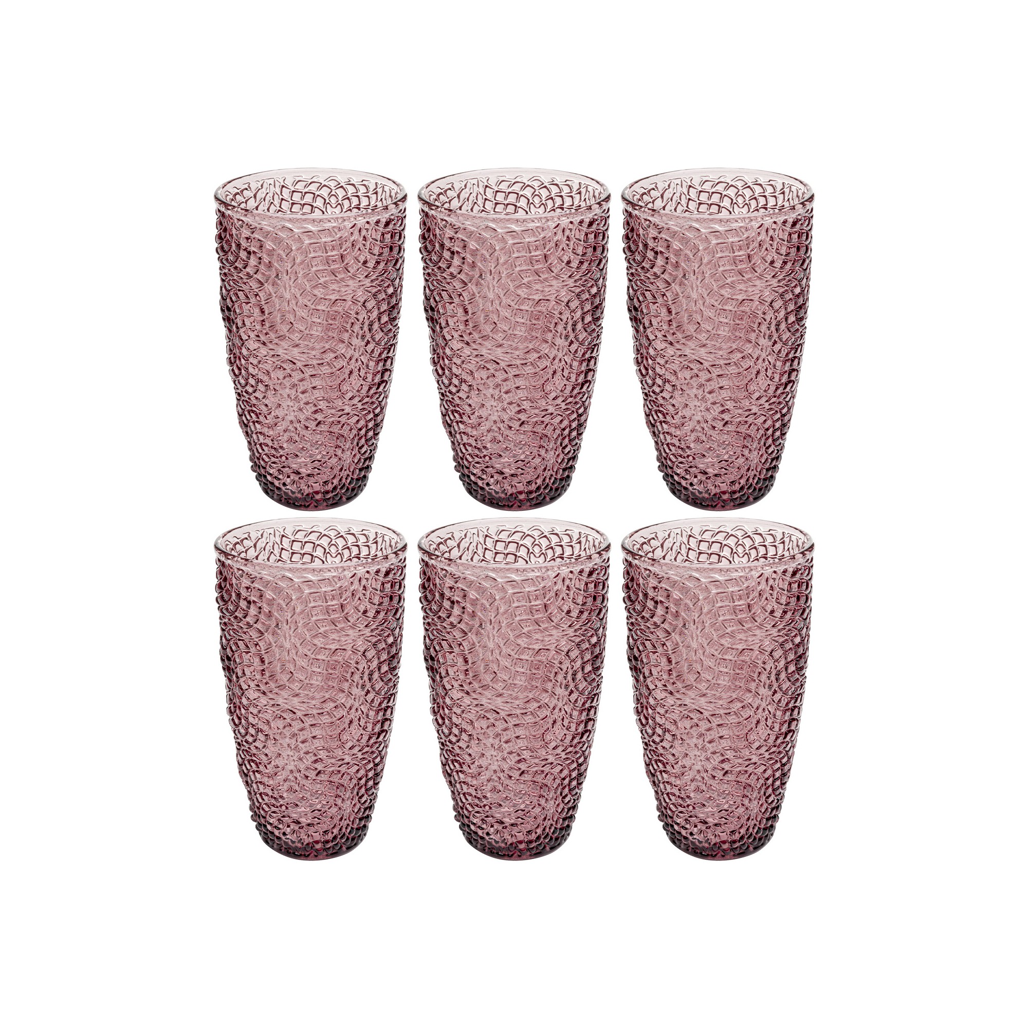 High Water Glass Amara (6/set) Kare Design