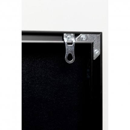 Affiche encadrée Diva 60x60cm blonde Kare Design