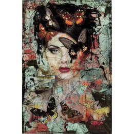 Wandofoto Lady Butterfly 55x75cm Kare Design