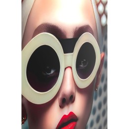 Wandfoto Vibe vrouw 55x75cm Kare Design