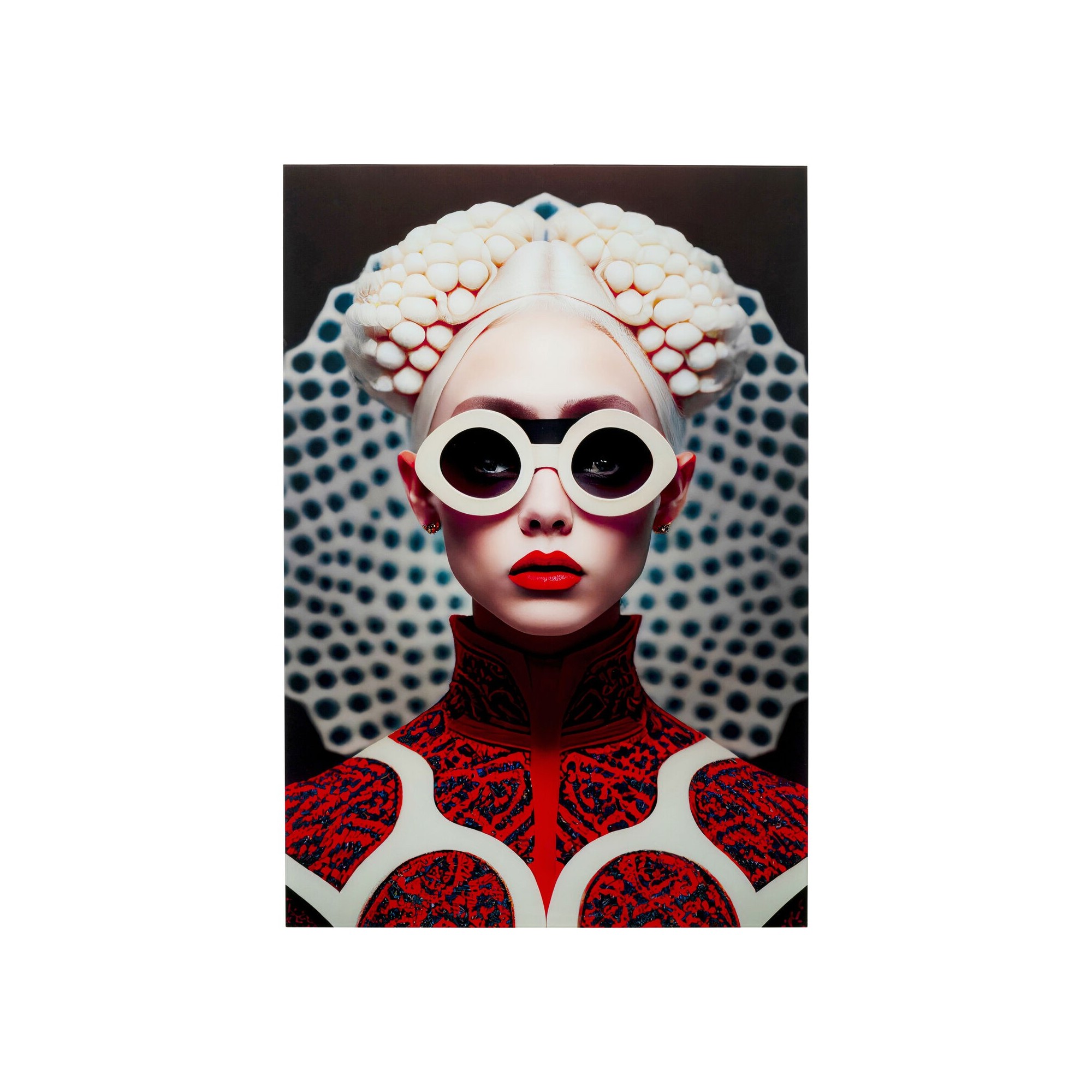 Glass Picture Vibe woman 55x75cm Kare Design