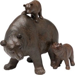 Figurine décorative Bear Family 20cm