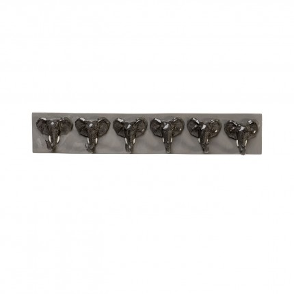 Wall Coat Rack elephants 50cm Kare Design