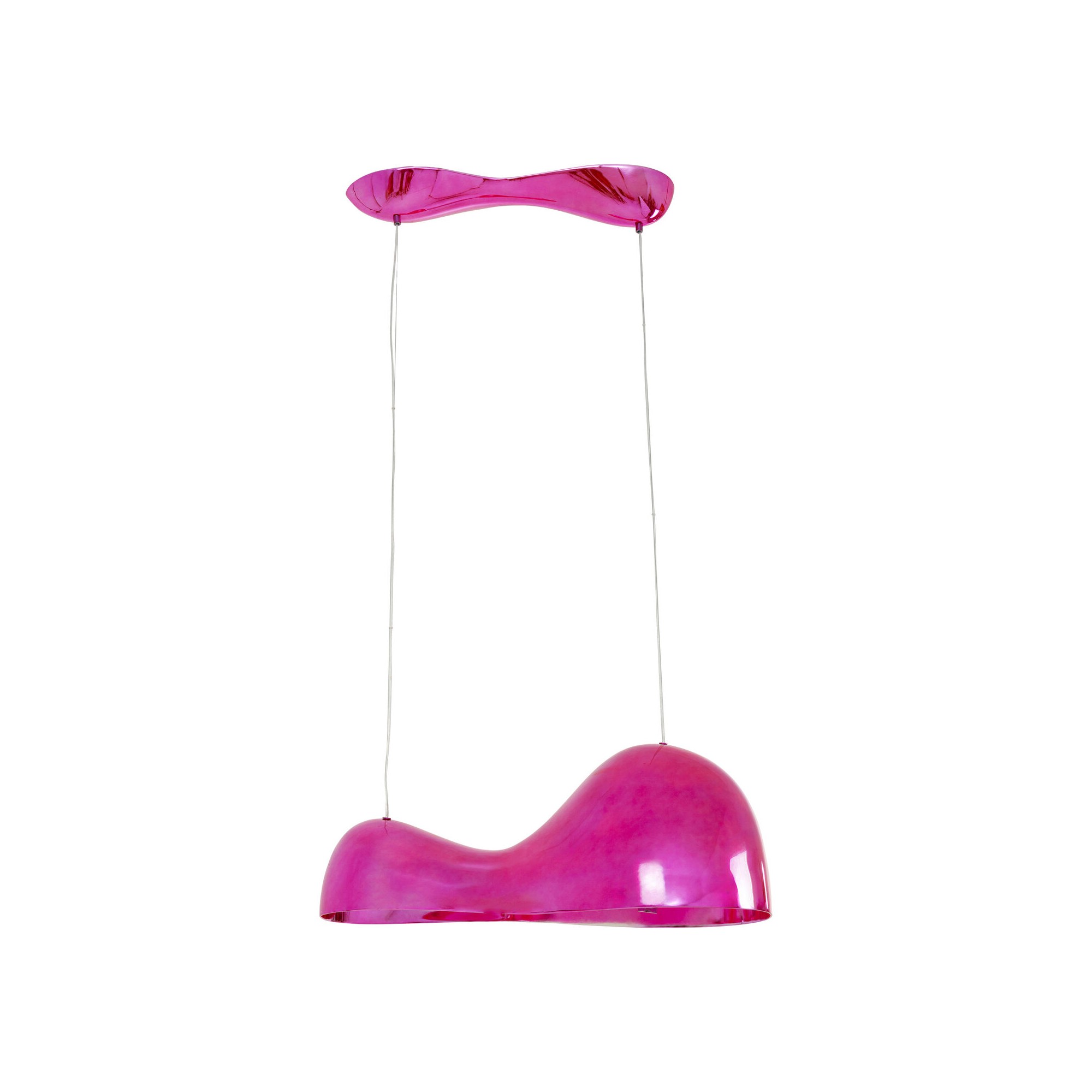 Suspension Cloud Beam Double fuchsia 100cm