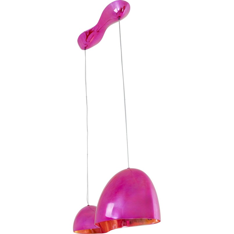 Suspension Cloud Beam Double fuchsia 100cm