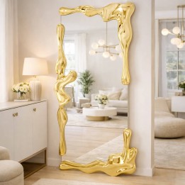Spiegel Lava 180x90cm goud Kare Design