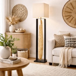 Vloerlamp Nature Stem 165cm zwart Kare Design