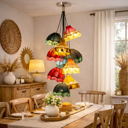 Suspension Saloon Fringes 10 Kare Design