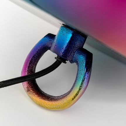 Lampe Rainbow 26cm bleue Kare Design