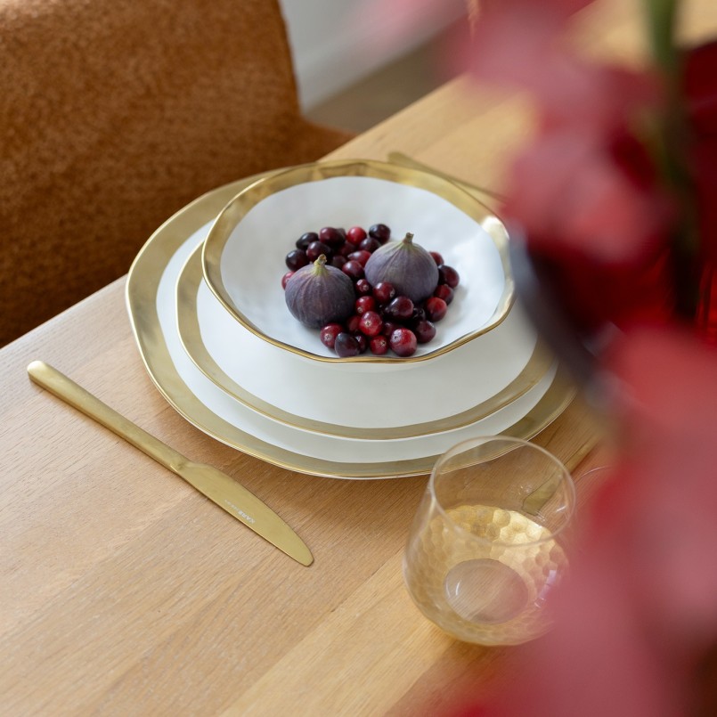Golden water glass - Gobi - Kare Design