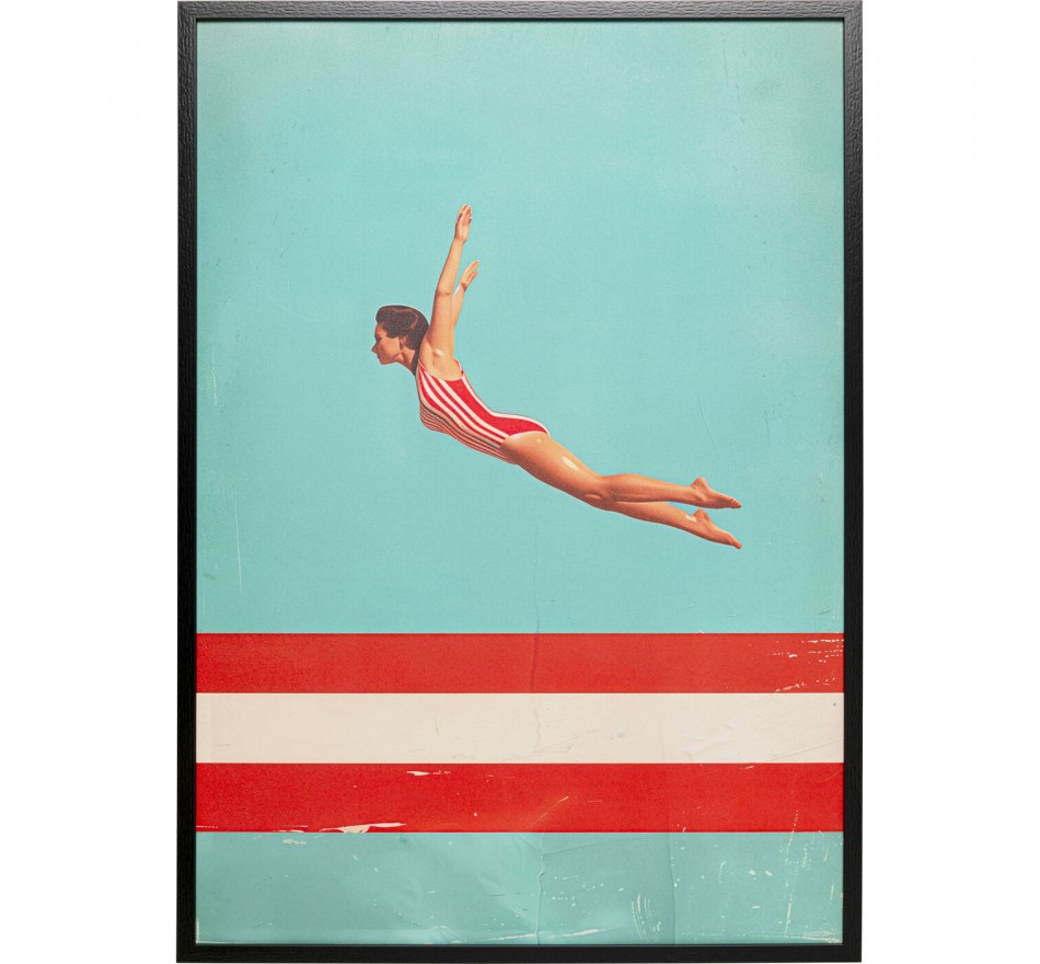 Framed Picture flying 73x103cm Kare Design