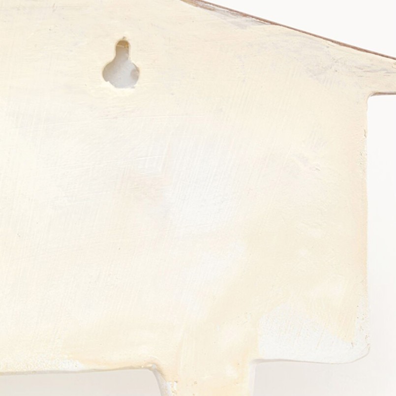 Portemanteau mural chiens blanc et marron - Kare Design