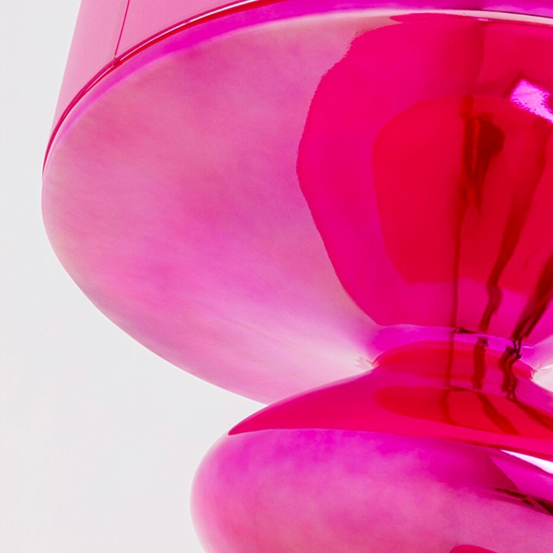 Lampadaire design fuchsia - Flow Figure - Kare Design