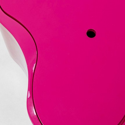 Table basse Lotus 35cm rose Kare Design