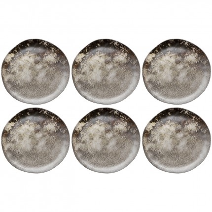 Assiettes Savannah 20cm set de 6 Kare Design