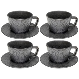 Tasses à espresso noires - Cosmos - Kare Design