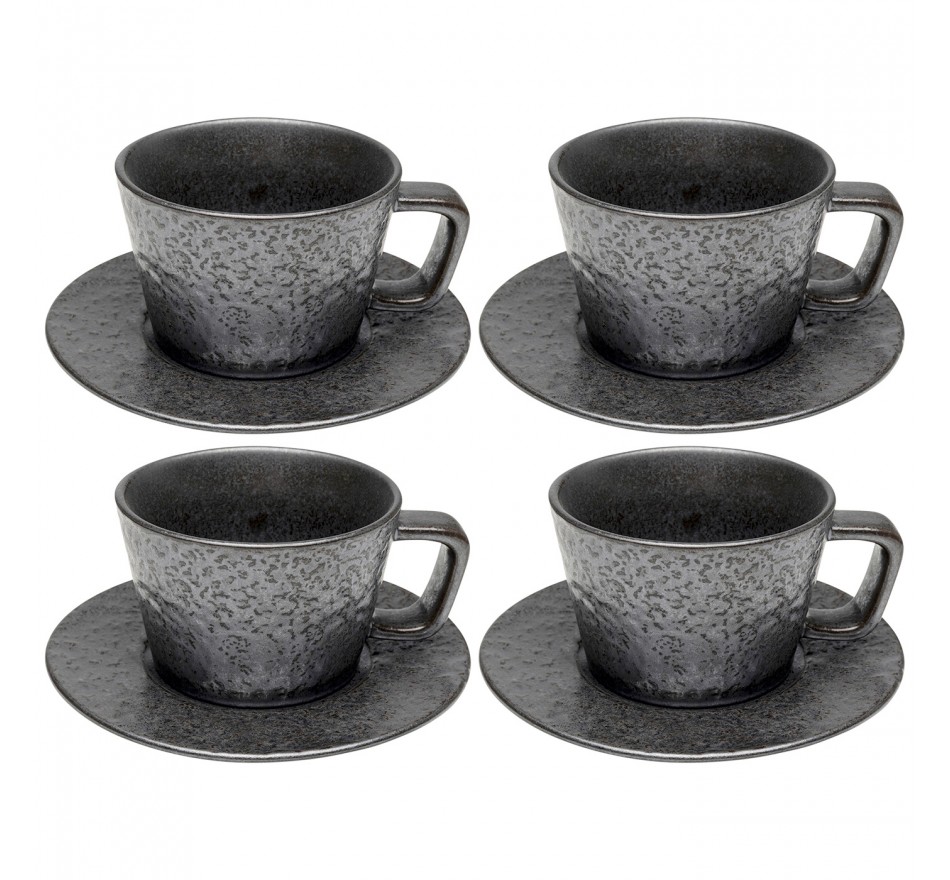 Espresso Cup Cosmos black (4/set) Kare Design