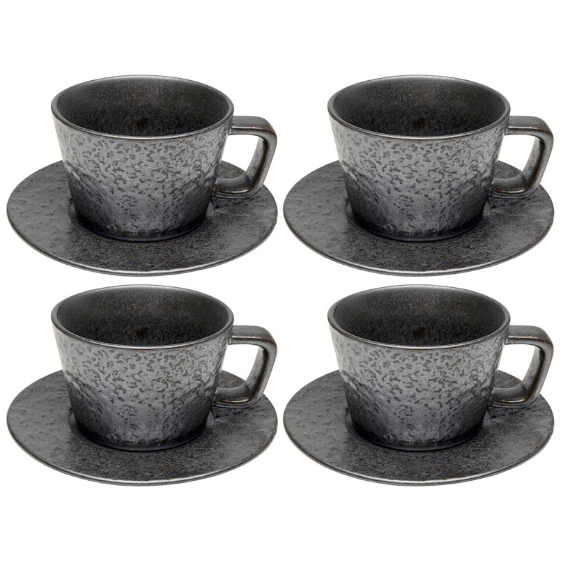 Tasses à espresso noires - Cosmos - Kare Design