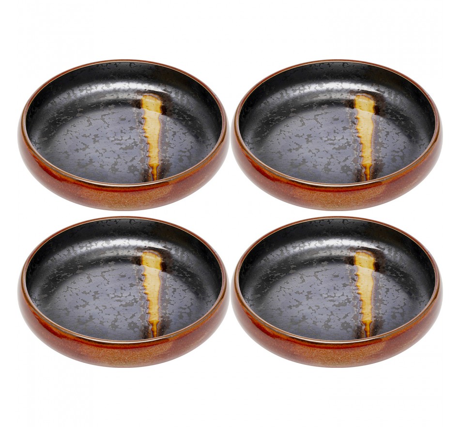 Plate Deep Ari 21cm (4/set) Kare Design