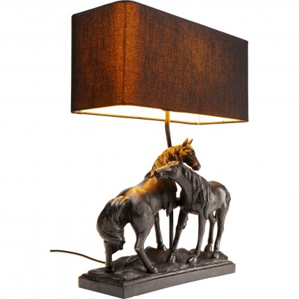 Lampe chevaux duo Kare Design