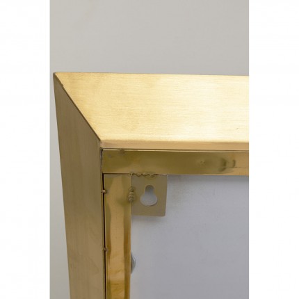 Miroir Love 3D 40x110cm doré Kare Design