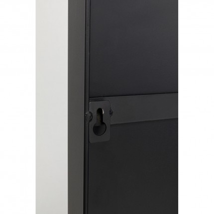 Spiegel Starlet 130x30cm zwart Kare Design