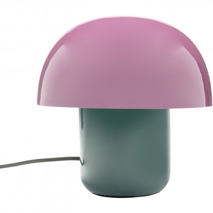 Tafellamp Mushroom Duo 20cm paars en groen Kare Design