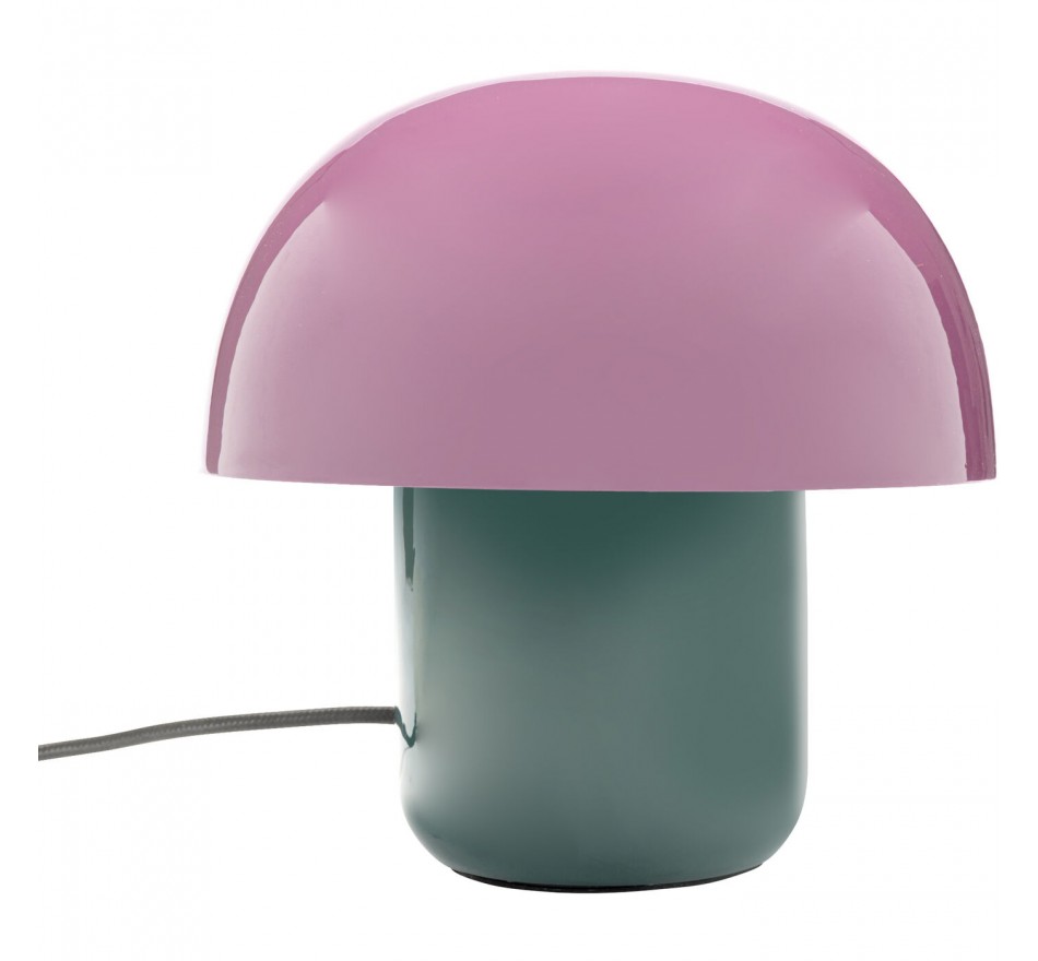 Lampe Mushroom Duo 20cm violette et verte Kare Design