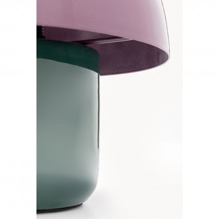 Table Lamp Mushroom Duo 20cm purple and green Kare Design