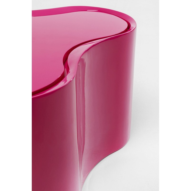Table d appoint Lotus fuchsia 30cm
