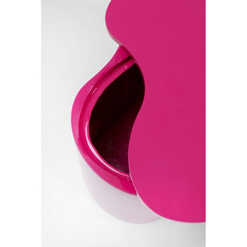 Table d appoint Lotus fuchsia 30cm