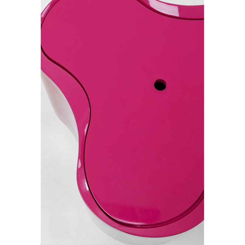Table d appoint Lotus fuchsia 30cm