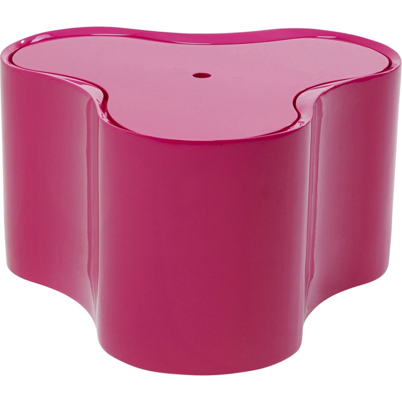 Table d appoint Lotus fuchsia 30cm
