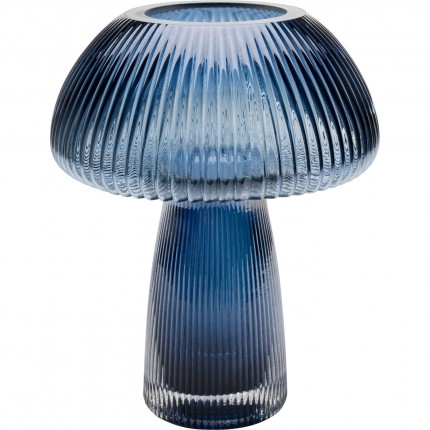 Vase Daphne mushroom blue 24cm Kare Design