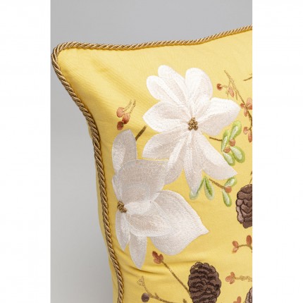 Coussin Arbusti jaune Kare Design