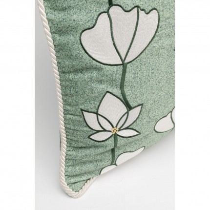 Coussin Zari vert Kare Design