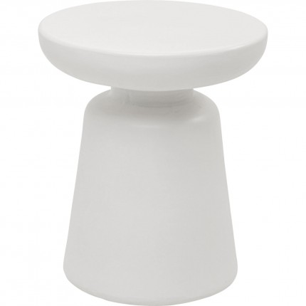 Side Table Paco white Ø41cm Kare Design
