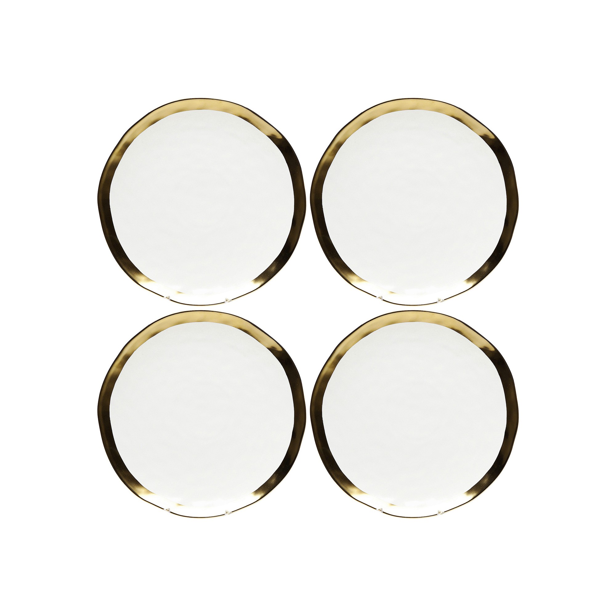 Assiettes Bell 25cm set de 4 Kare Design