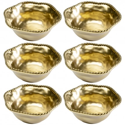 Bowl Bell gold Ø16cm (6/Set) Kare Design